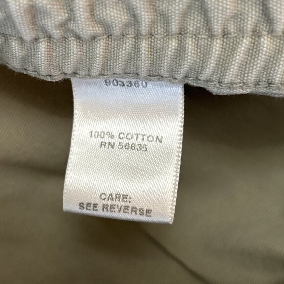 Cabelas Shorts Tan Sz 46 Utility Short Mens Cotton Canvas Cargo Hiking - Picture 8 of 8